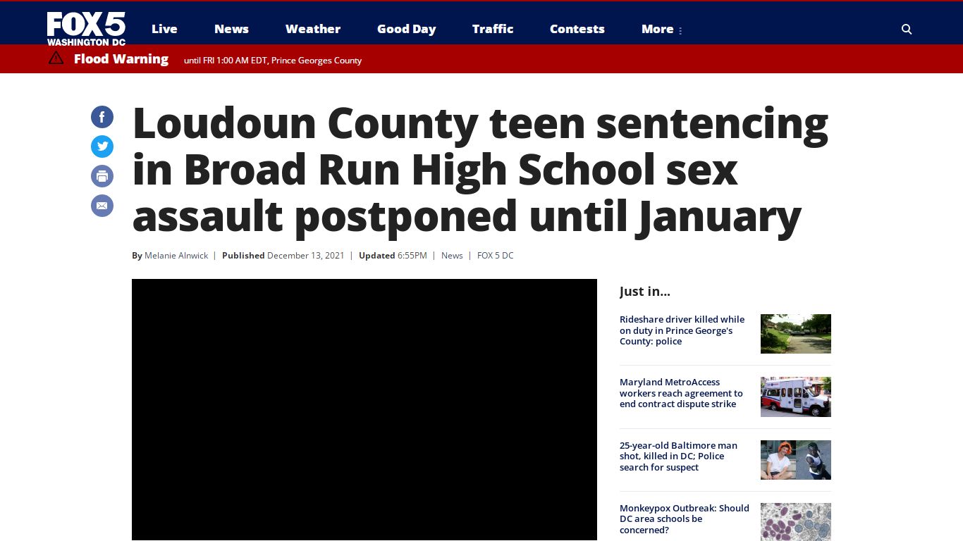 Loudoun County teen sentencing in Broad Run High School ...